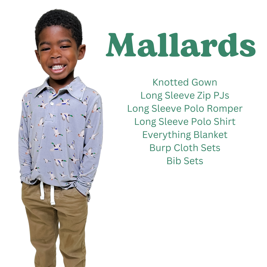 Mallards & Camo Bib Set