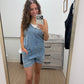 Denim Romper