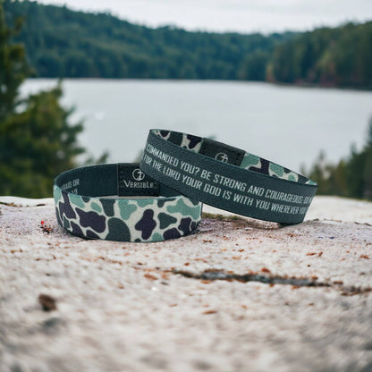 River Rock Camo Collection: Jade - Joshua 1:9