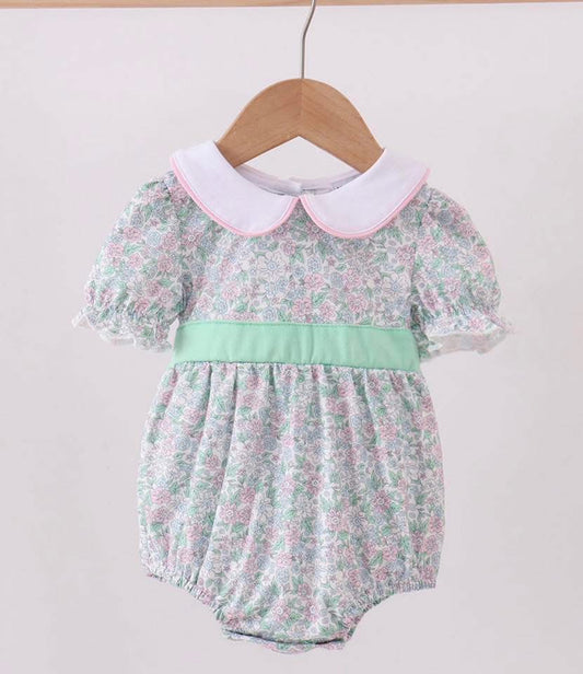 Mint garden flower tassel bubble