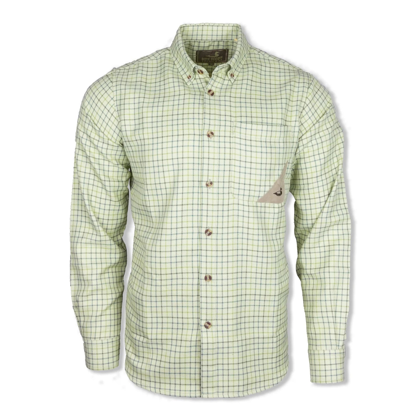 Dixie decoy timber tattersall sport shirt