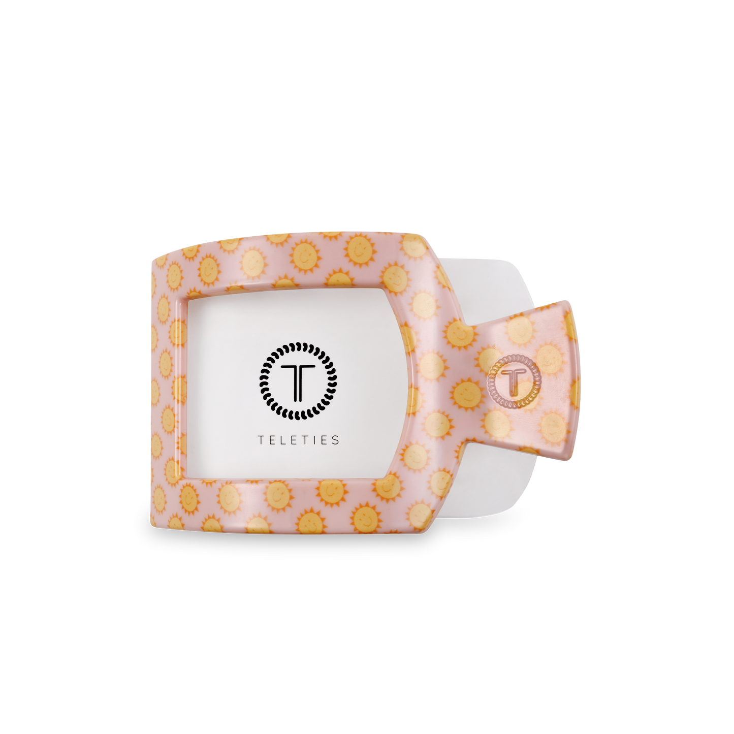 Sunny Days Ahead Square Flat Hair Clip | Medium