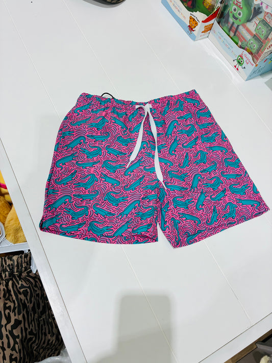 Neon Gators Swim Trunks|Meripex
