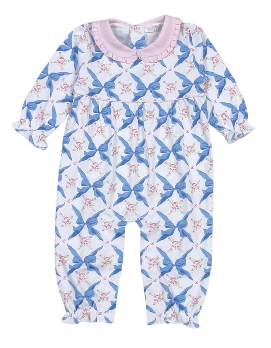 Pretty in Bows Romper- Baby Loren