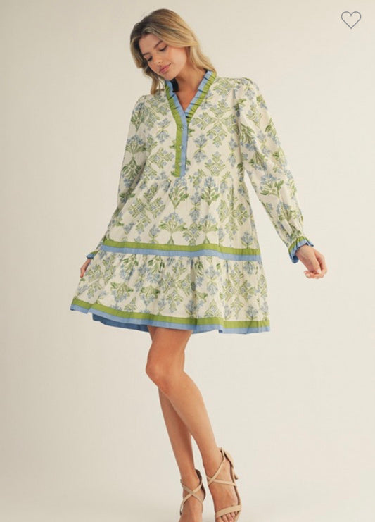Mary Lynn Fancy Floral Dress