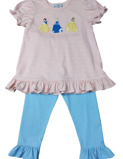 Princess ruffle pant set