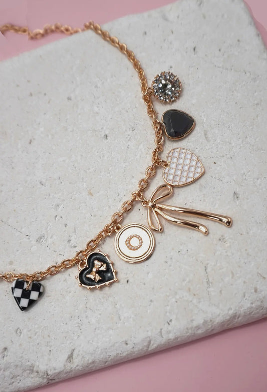 Heart Breaker Charm Necklace