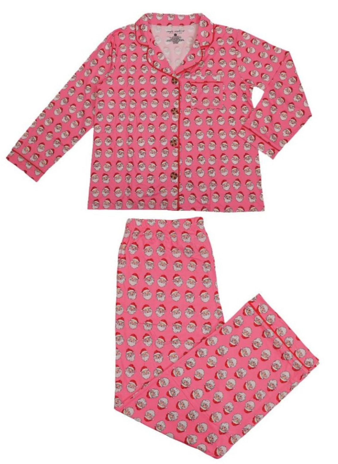 Pink Santa Youth PJ