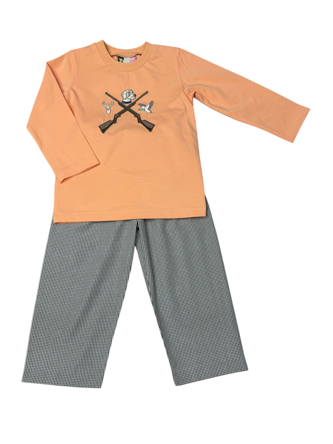 Gone Hunting Boy Pant Set Banana Split