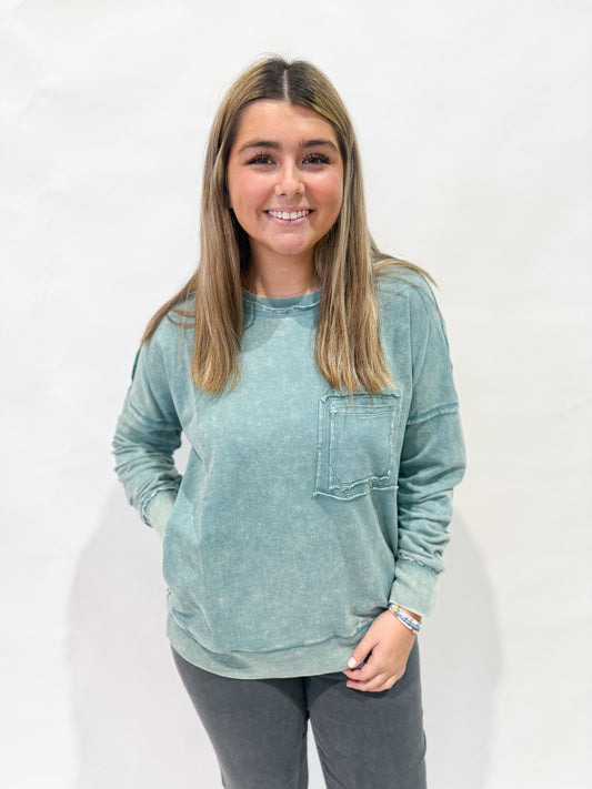 Lightweight Raw Edge Shirt
| Ash Blue