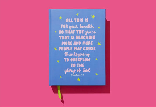 2 Corinthians 4:15 Hardback Notebook- TED