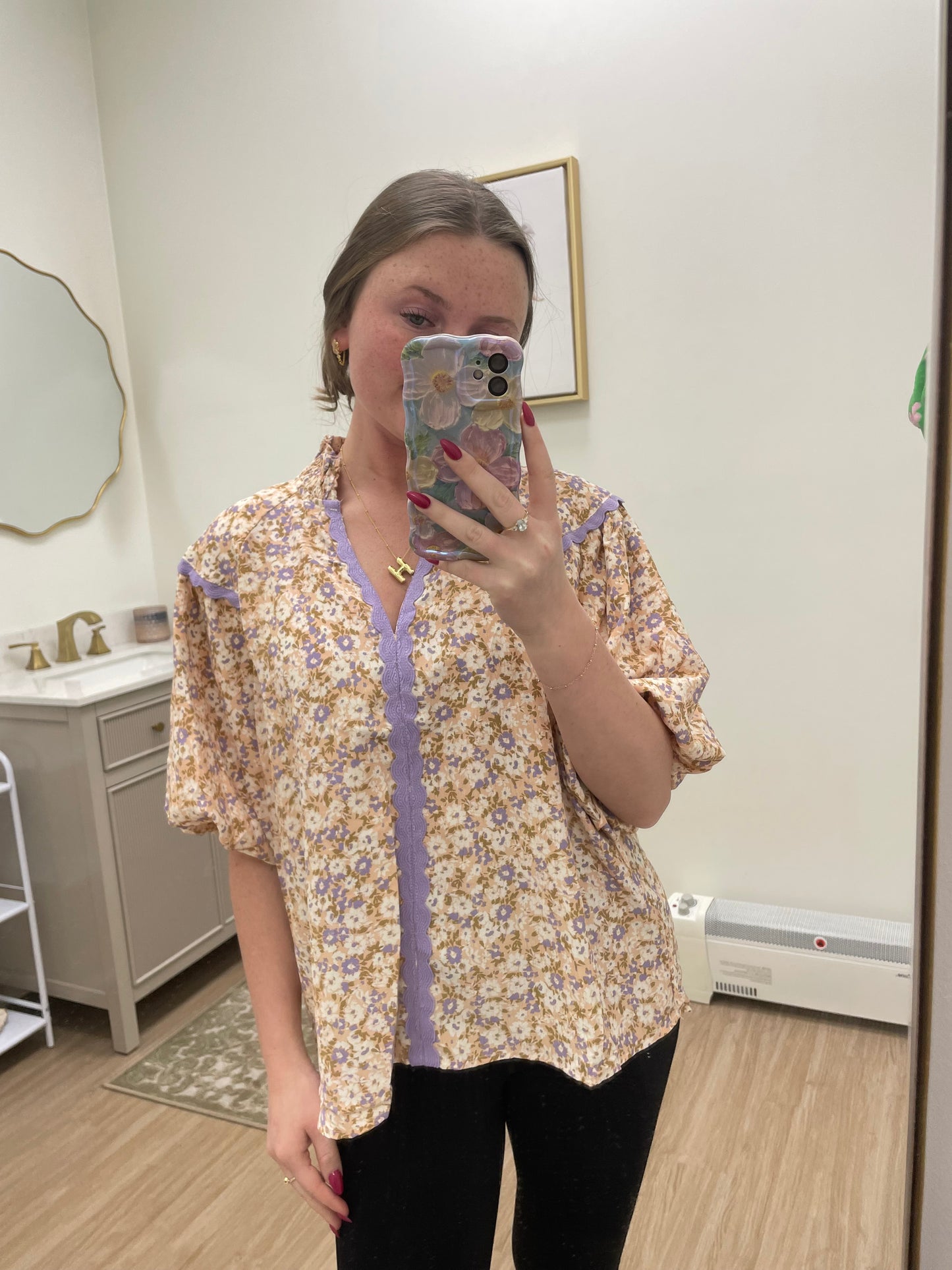 Sweet Lilac Blouse