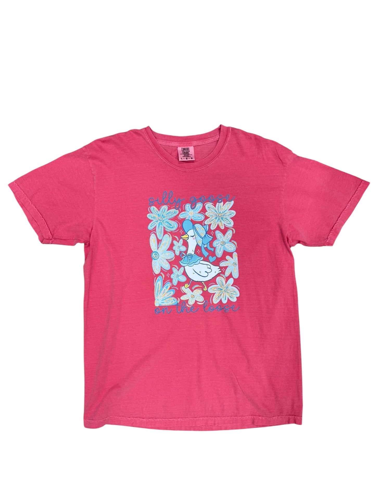 Pink Silly Goose Tee