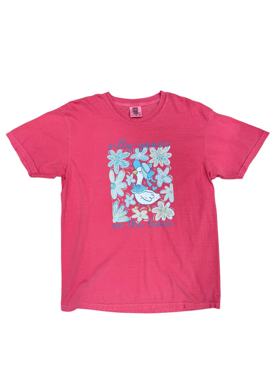 Pink Silly Goose Tee
