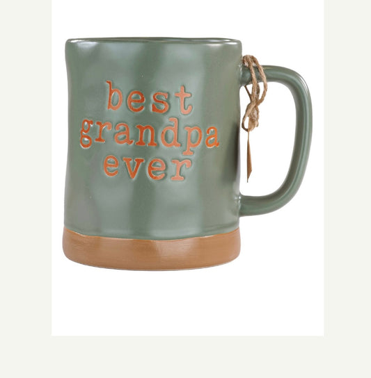 Best grandpa ever mug