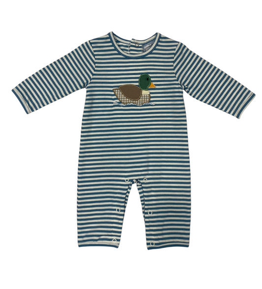Duck Boy Romper Three Sisters