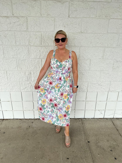 Rapunzel midi dress