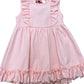Coral Ruffle Dress  | Millie Jay NWT
