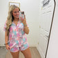 Coastal Coral Pajama Set