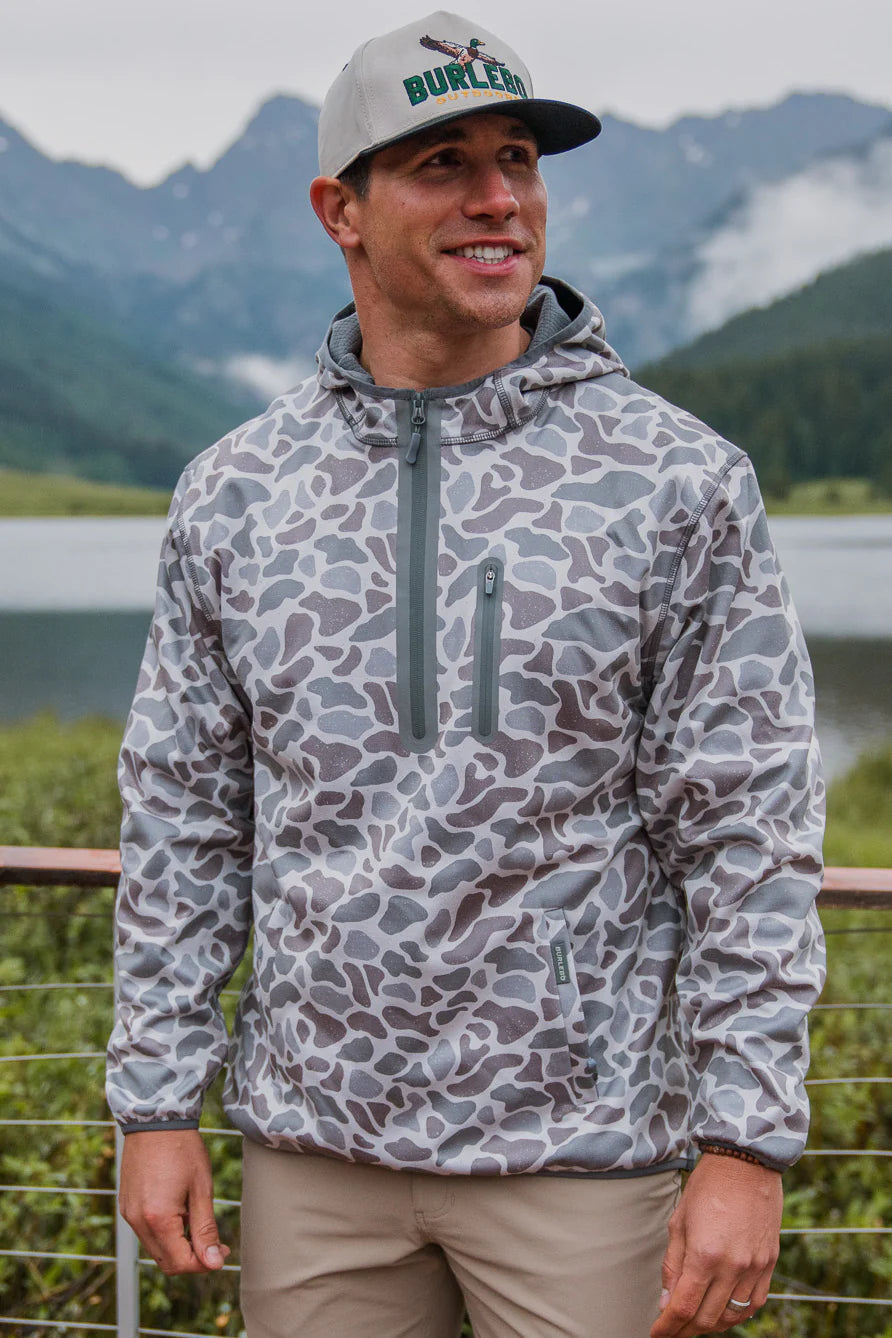 Duke tech pullover classic deer camo