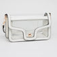 Clear Crossbody Clutch Bag White