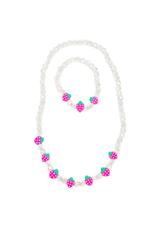 Berry Necklace and Bracelet Set - GP