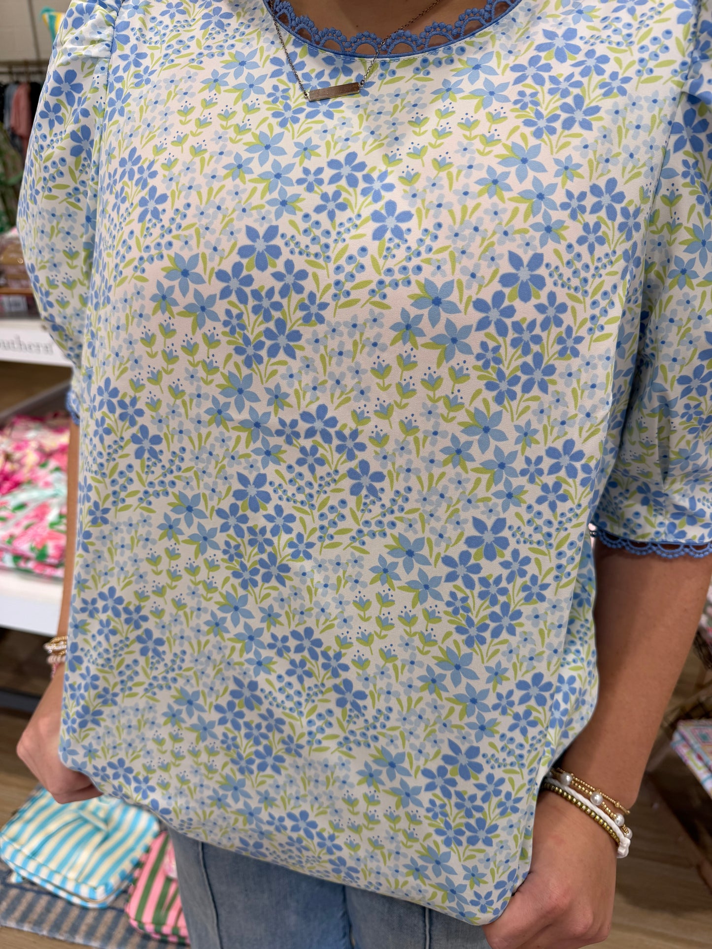 Bluebell Breeze Top