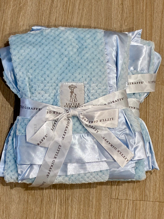 Little Giraffe Honeycomb baby blanket