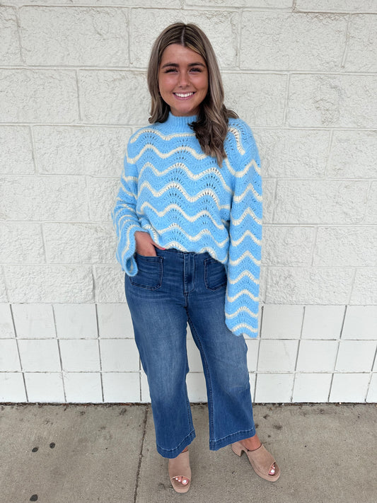 Powder Blue Sweater