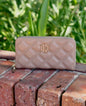 Penelope Wallet Latte - Caroline Hill