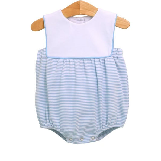 Noah bubble light blue stripe