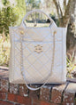Kinzley Tote Pearl - Caroline Hill