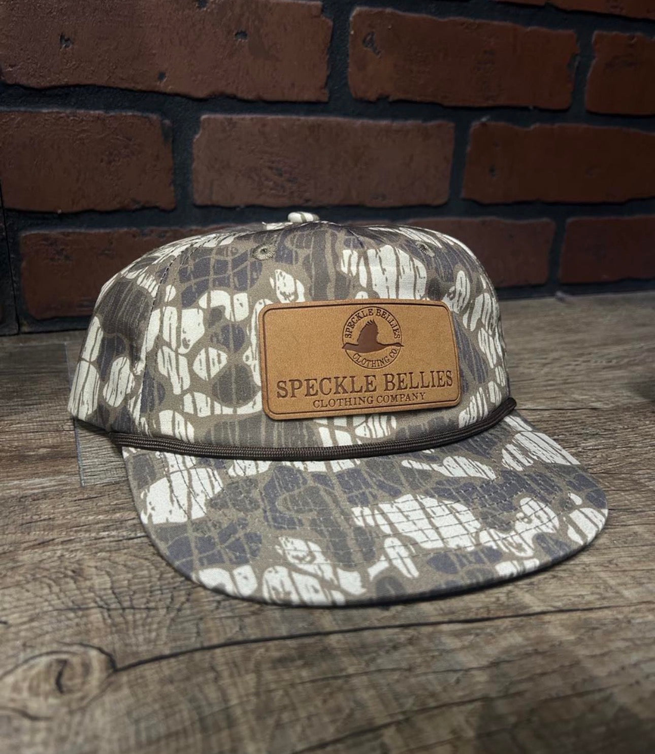 SB Leather Patch Rope Hat