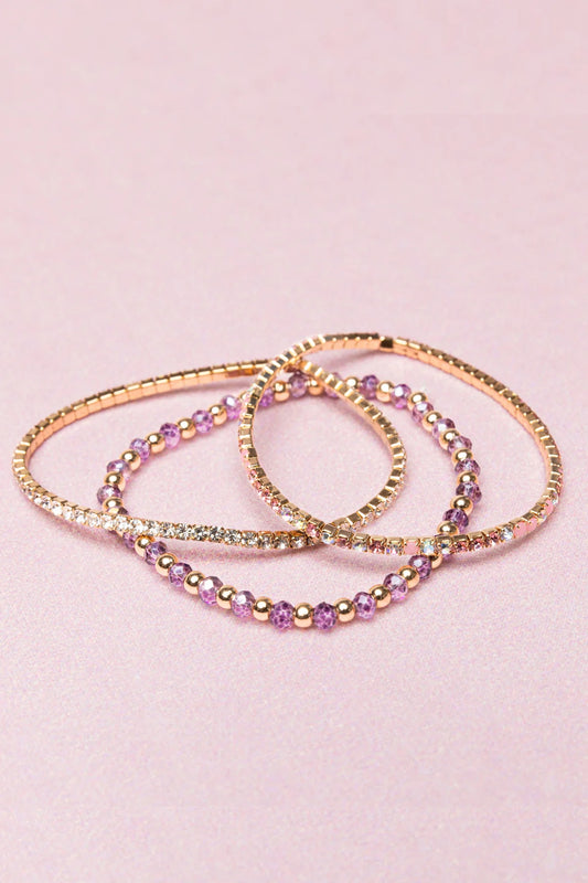 Pink and Purple Bracelet- GP