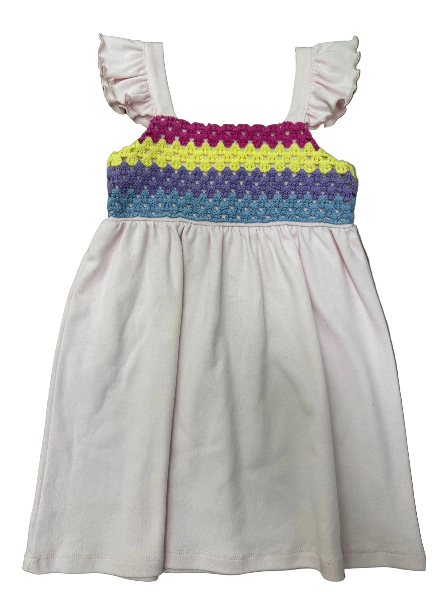 Color Block Crochet Dress | Emma Jean