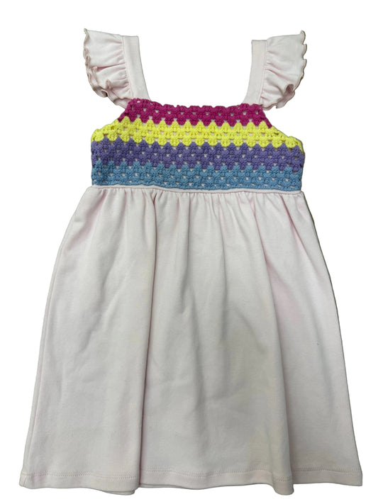Color Block Crochet Dress | Emma Jean