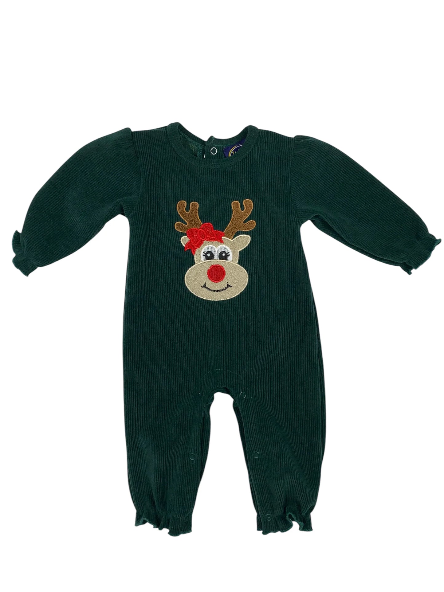 Reindeer Girl Romper-EJ