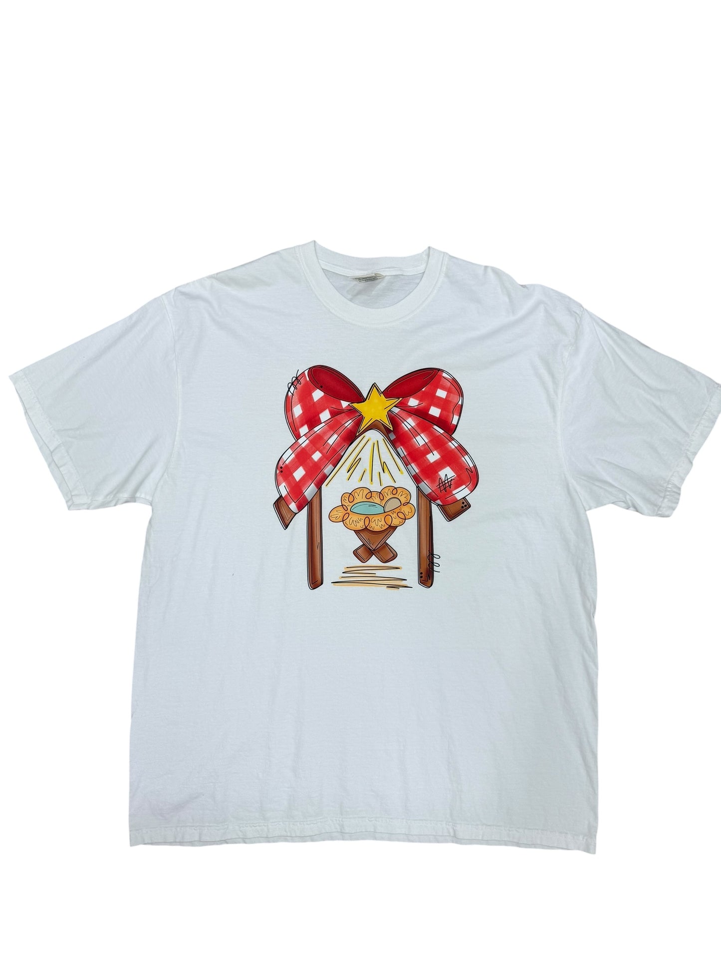 White Baby Jesus Tee