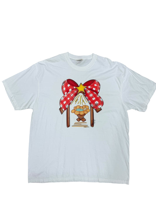 White Baby Jesus Tee