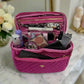 Classic Train Case - Fuchsia Velvet