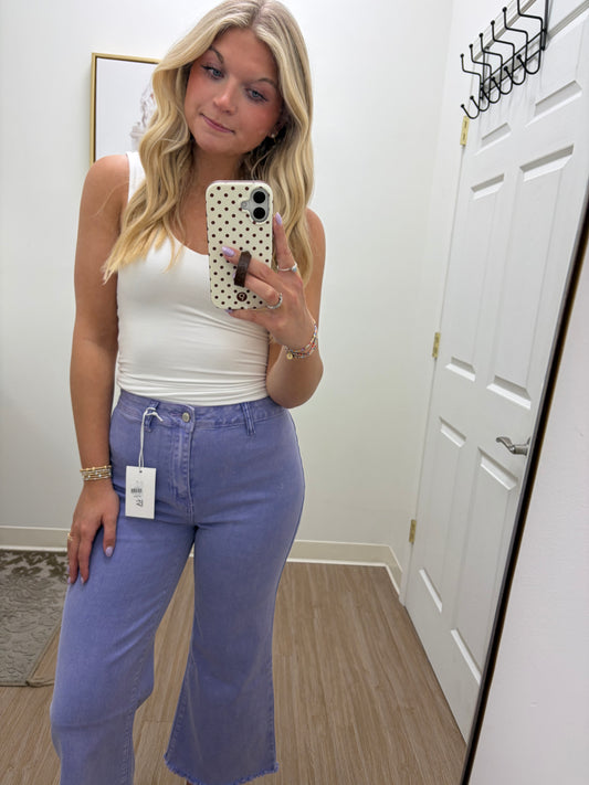 Acid Wash Jean | Lavender