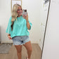 Mint Oversized Boyfriend Tee