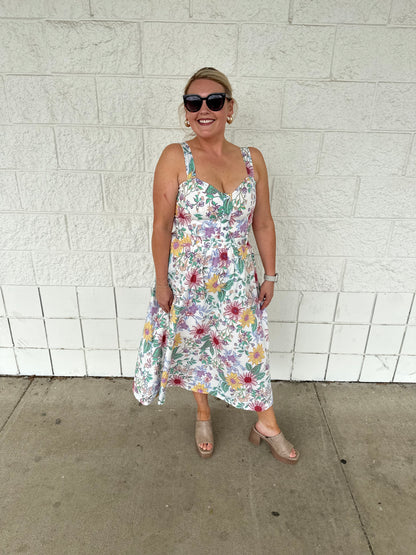 Rapunzel midi dress