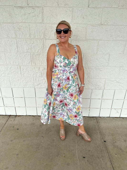 Rapunzel midi dress