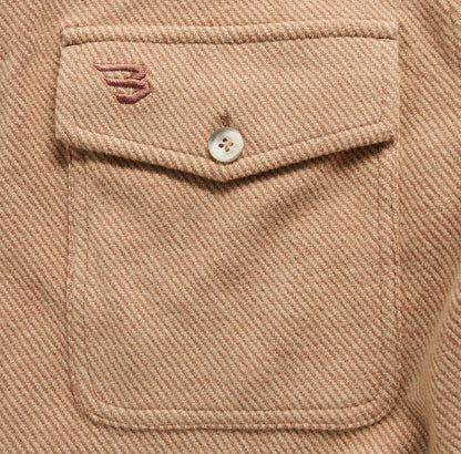 Austin Shirts - LS - Khaki Burlebo