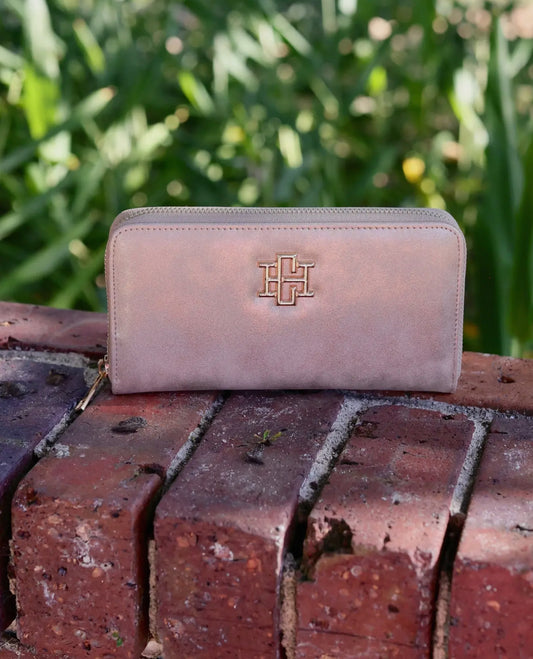 Penelope Wallet Gold Shimmer  - Caroline Hill