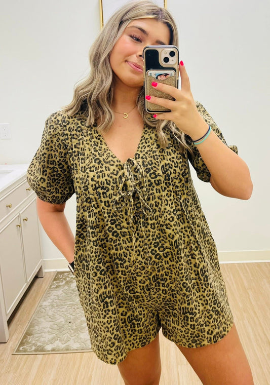 On The Prowl Romper