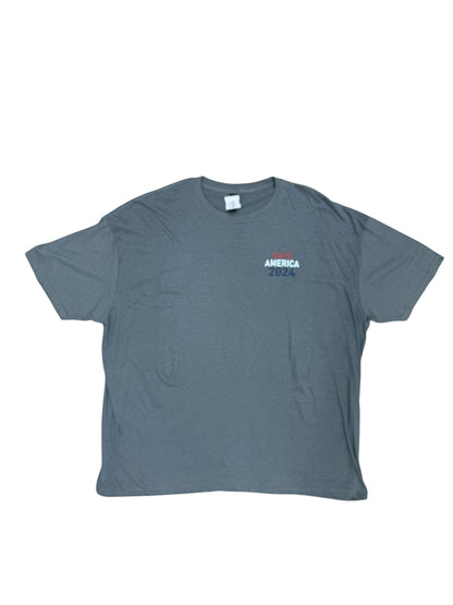 Grey Save America Tee