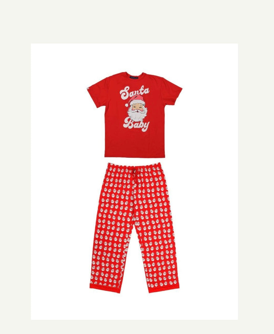 Simply southern Santa baby pj set