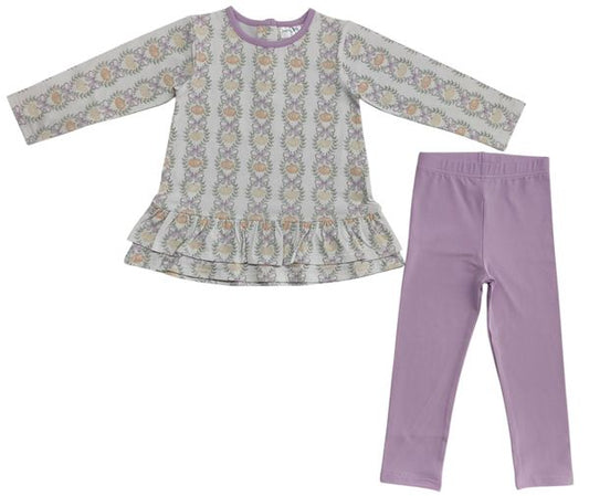 Fancy Fall Girl Set- Jumping Jolly